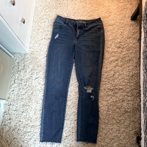Cropped jeans